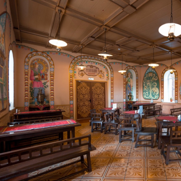 Ресторанный сервис бронирования столиков menu-rest.com - Интерьер ресторана "Ретро Кафе "