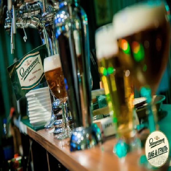 Ресторанный сервис бронирования столиков menu-rest.com - Интерьер ресторана "Staropramen Pub & Grill"