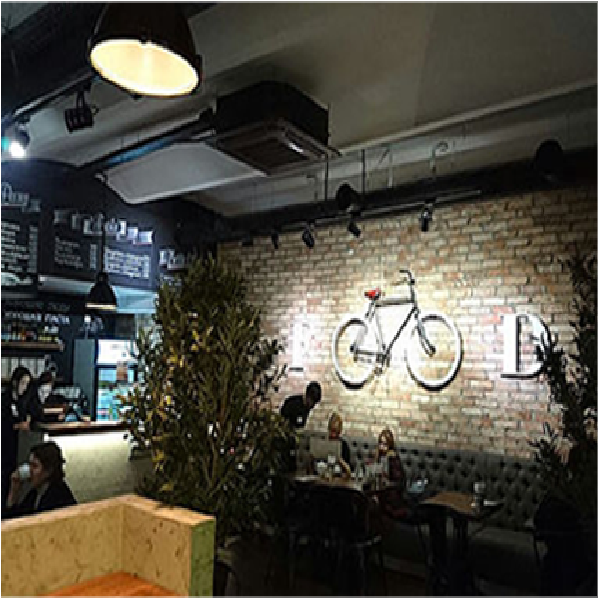 Ресторанный сервис бронирования столиков menu-rest.com - Интерьер ресторана "Пипл & Паста"