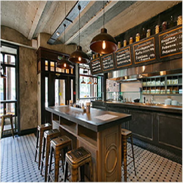 Ресторанный сервис бронирования столиков menu-rest.com - Интерьер ресторана "Пипл & Паста"