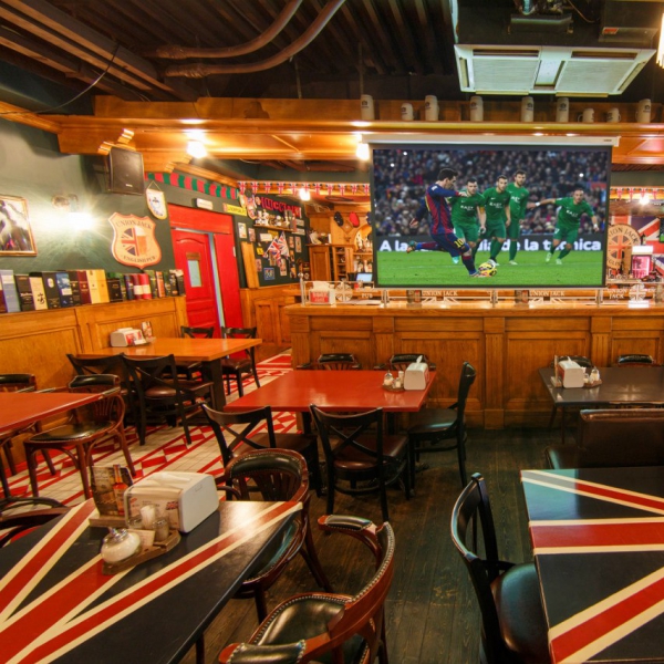 Ресторанный сервис бронирования столиков menu-rest.com - Интерьер ресторана "Union Jack"
