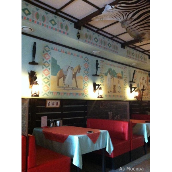 Ресторанный сервис бронирования столиков menu-rest.com - Интерьер ресторана "Аддис Абеба"