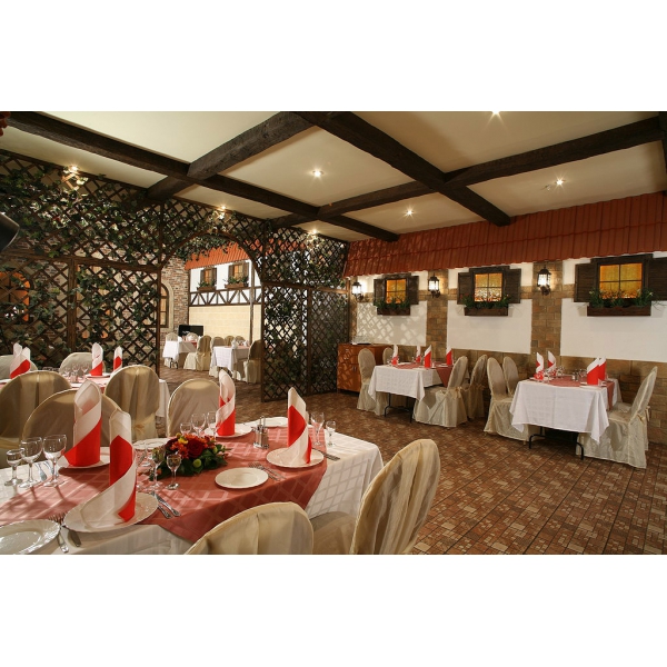 Ресторанный сервис бронирования столиков menu-rest.com - Интерьер ресторана "Альпийский дворик"