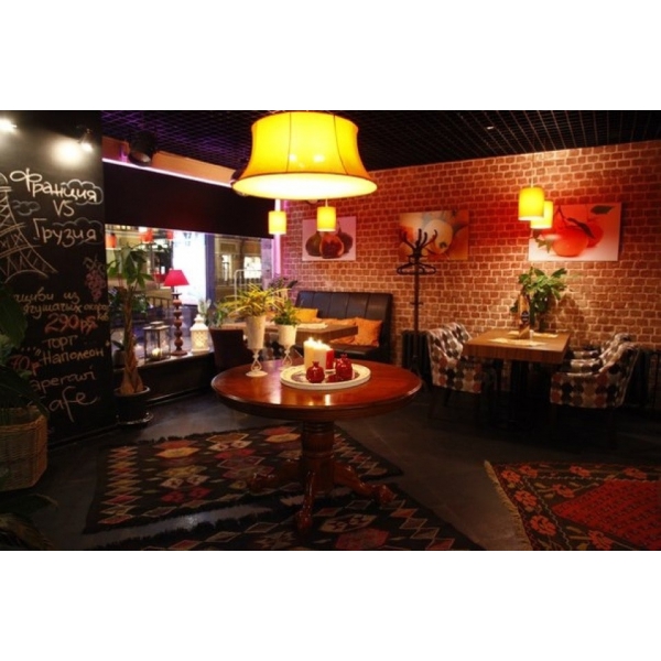 Ресторанный сервис бронирования столиков menu-rest.com - Интерьер ресторана "Saperavi"