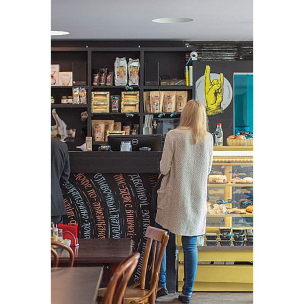 Ресторанный сервис бронирования столиков menu-rest.com - Интерьер ресторана "Кафе Студии Артемия Лебедева"