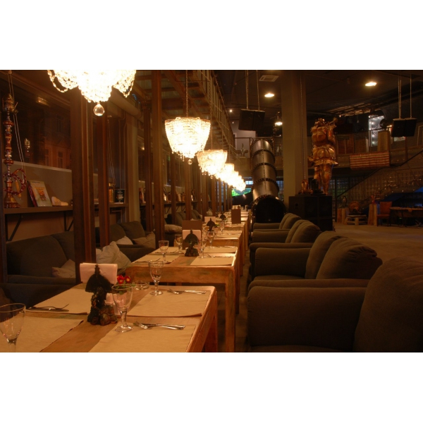 Ресторанный сервис бронирования столиков menu-rest.com - Интерьер ресторана "Рукав"