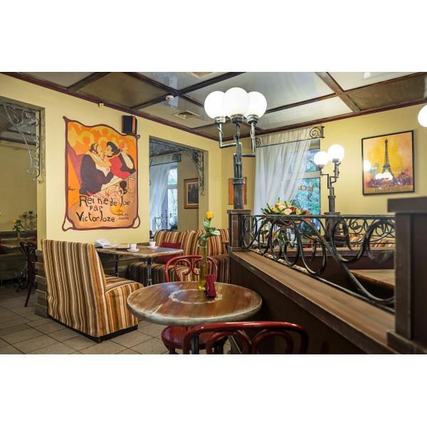 Ресторанный сервис бронирования столиков menu-rest.com - Интерьер ресторана "Крепери Де Пари"