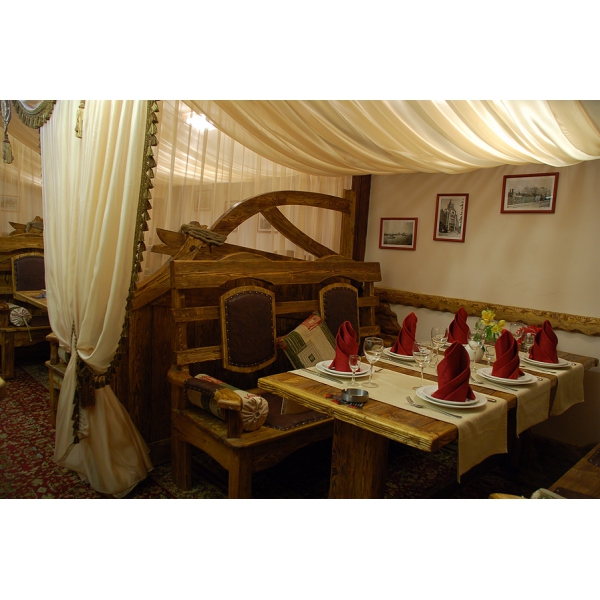 Ресторанный сервис бронирования столиков menu-rest.com - Интерьер ресторана "Палехский дворик"