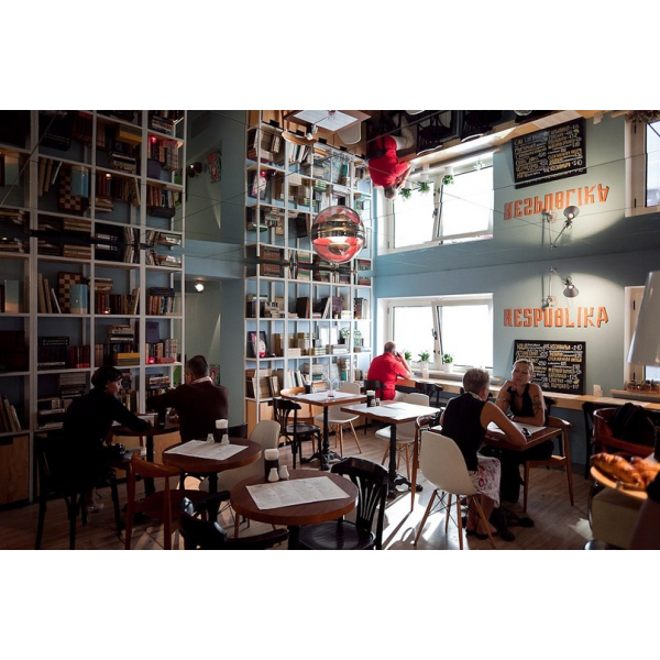 Ресторанный сервис бронирования столиков menu-rest.com - Интерьер ресторана "Республика"