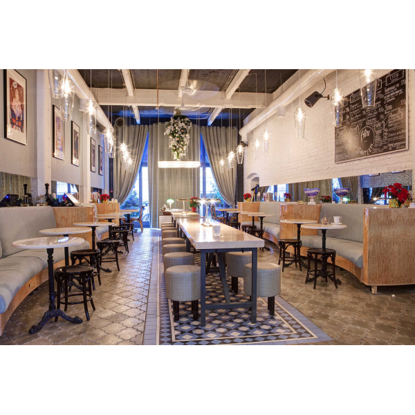 Ресторанный сервис бронирования столиков menu-rest.com - Интерьер ресторана "Buro Canteen"