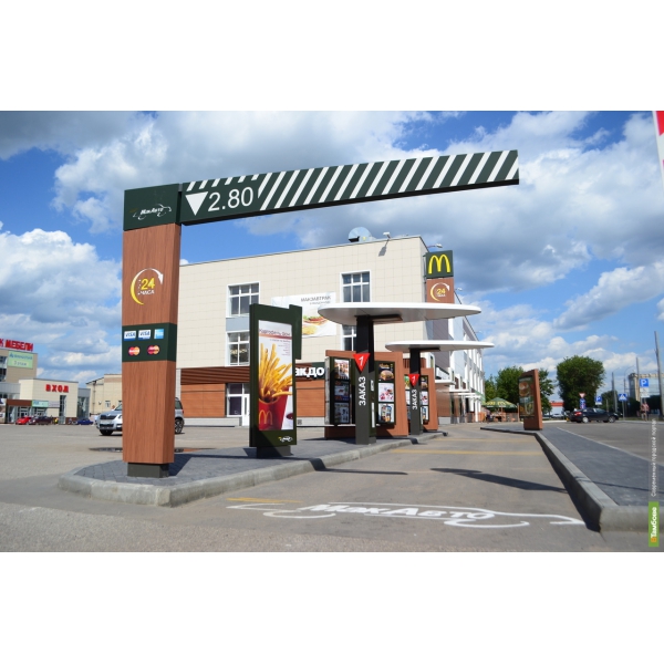 Ресторанный сервис бронирования столиков menu-rest.com - Интерьер ресторана "МакАвто"