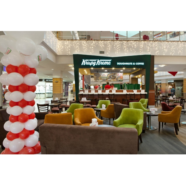 Ресторанный сервис бронирования столиков menu-rest.com - Интерьер ресторана "Krispy Kreme"