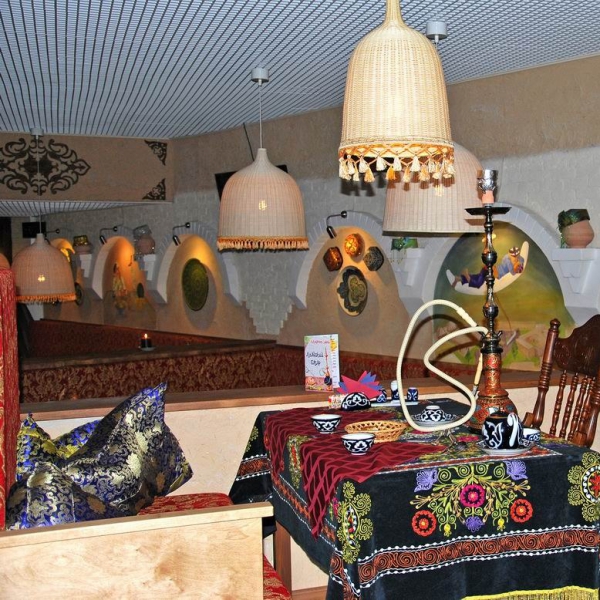 Ресторанный сервис бронирования столиков menu-rest.com - Интерьер ресторана "Алайский базар"