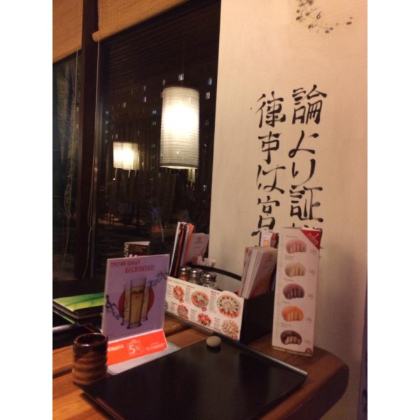 Ресторанный сервис бронирования столиков menu-rest.com - Интерьер ресторана "Тануки"