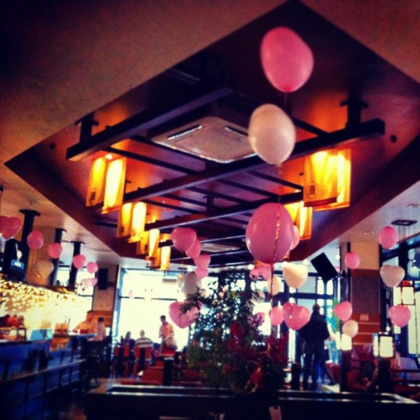 Ресторанный сервис бронирования столиков menu-rest.com - Интерьер ресторана "Гин-но Таки"