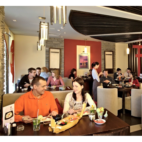 Ресторанный сервис бронирования столиков menu-rest.com - Интерьер ресторана "Планета Суши"