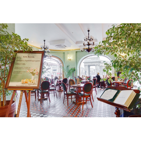 Ресторанный сервис бронирования столиков menu-rest.com - Интерьер ресторана "Зингеръ"
