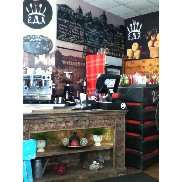 Ресторанный сервис бронирования столиков menu-rest.com - Интерьер ресторана "ЕДА и кофе"