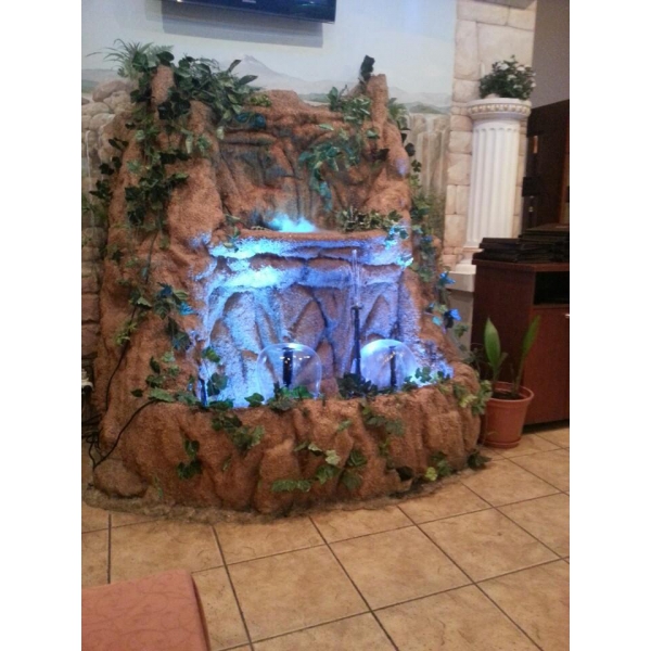 Ресторанный сервис бронирования столиков menu-rest.com - Интерьер ресторана "Водопад"