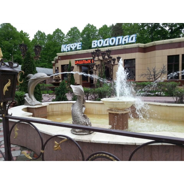 Ресторанный сервис бронирования столиков menu-rest.com - Интерьер ресторана "Водопад"