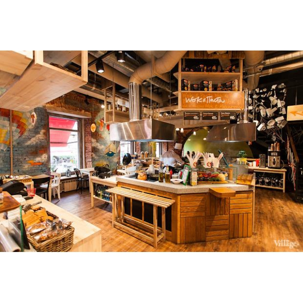 Ресторанный сервис бронирования столиков menu-rest.com - Интерьер ресторана "Marketplace"