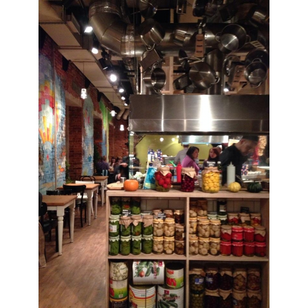 Ресторанный сервис бронирования столиков menu-rest.com - Интерьер ресторана "Marketplace"