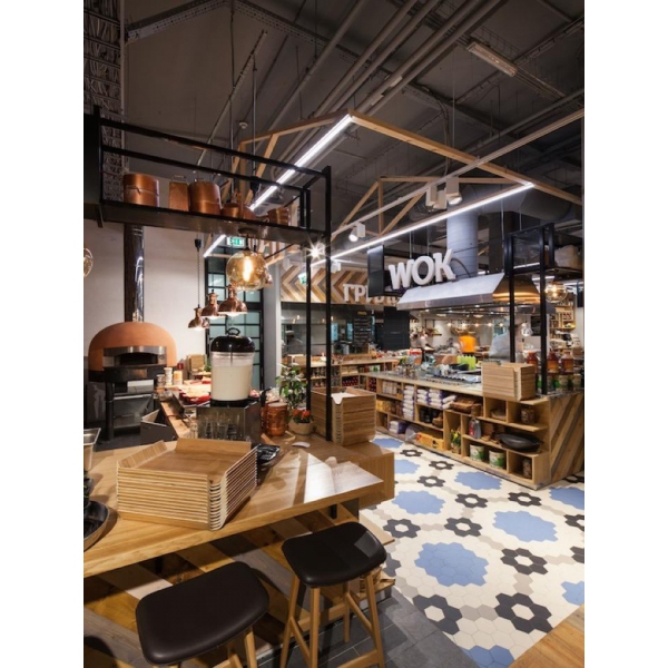 Ресторанный сервис бронирования столиков menu-rest.com - Интерьер ресторана "Marketplace"