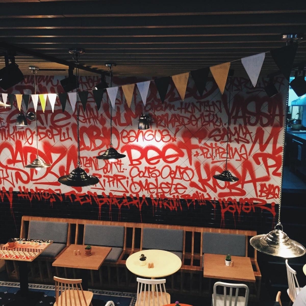 Ресторанный сервис бронирования столиков menu-rest.com - Интерьер ресторана "Marketplace"