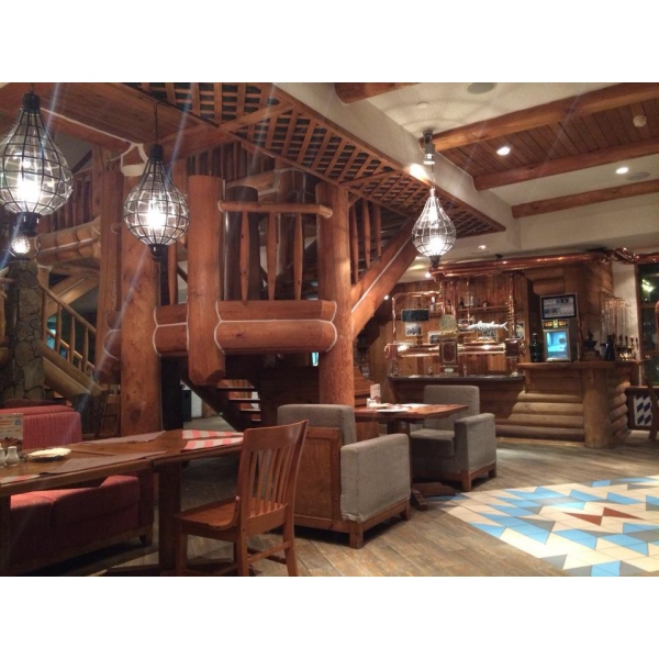 Ресторанный сервис бронирования столиков menu-rest.com - Интерьер ресторана "Русская рыбалка"