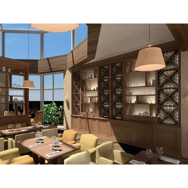 Ресторанный сервис бронирования столиков menu-rest.com - Интерьер ресторана "Fazenda"