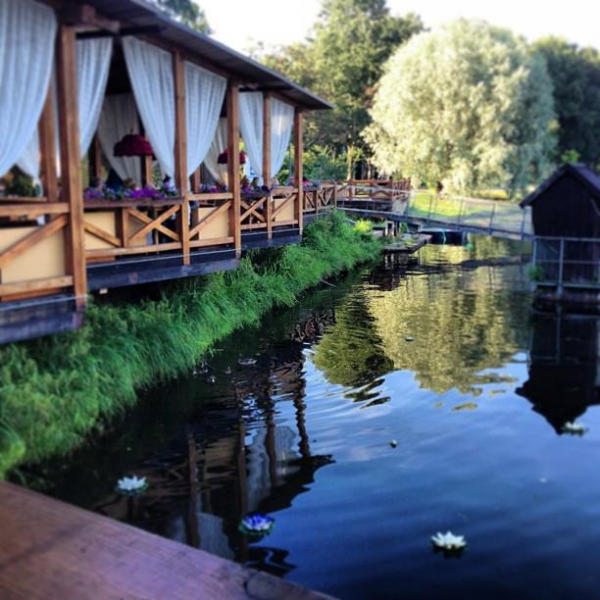 Ресторанный сервис бронирования столиков menu-rest.com - Интерьер ресторана "Русская рыбалка"