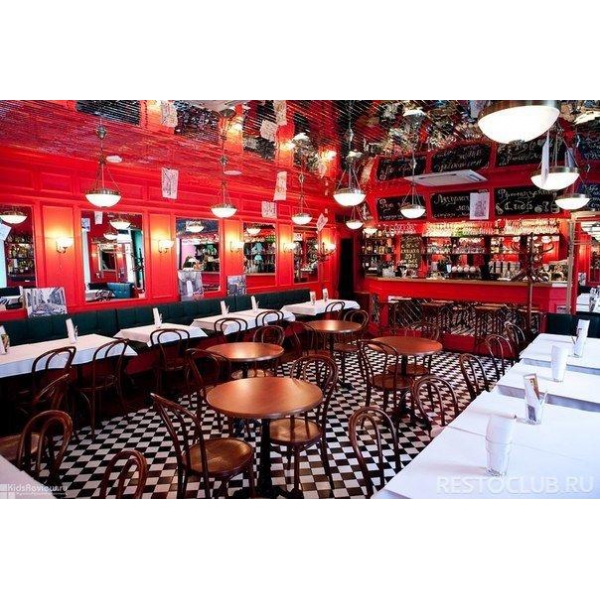 Ресторанный сервис бронирования столиков menu-rest.com - Интерьер ресторана "Жан-Жак Руссо"