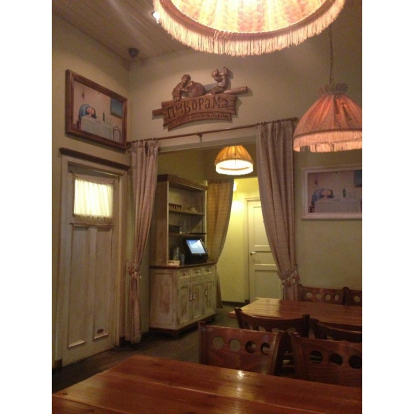 Ресторанный сервис бронирования столиков menu-rest.com - Интерьер ресторана "Пиворама"