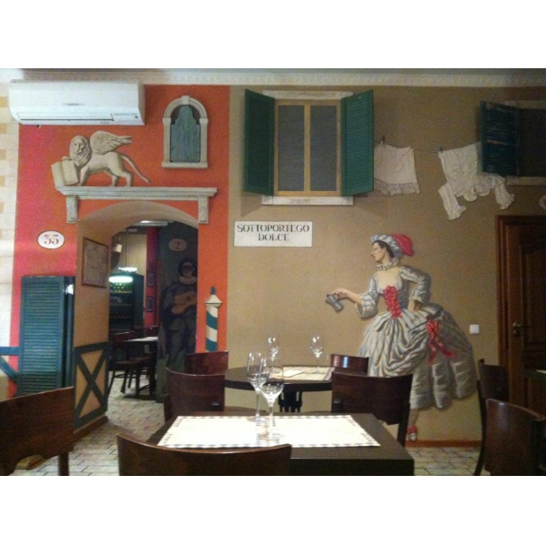 Ресторанный сервис бронирования столиков menu-rest.com - Интерьер ресторана "Little Italy"