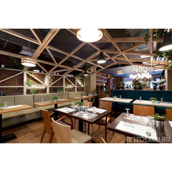 Ресторанный сервис бронирования столиков menu-rest.com - Интерьер ресторана "Оливье"