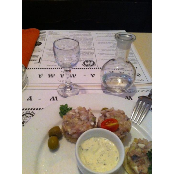 Ресторанный сервис бронирования столиков menu-rest.com - Интерьер ресторана "Одесса-Мама"