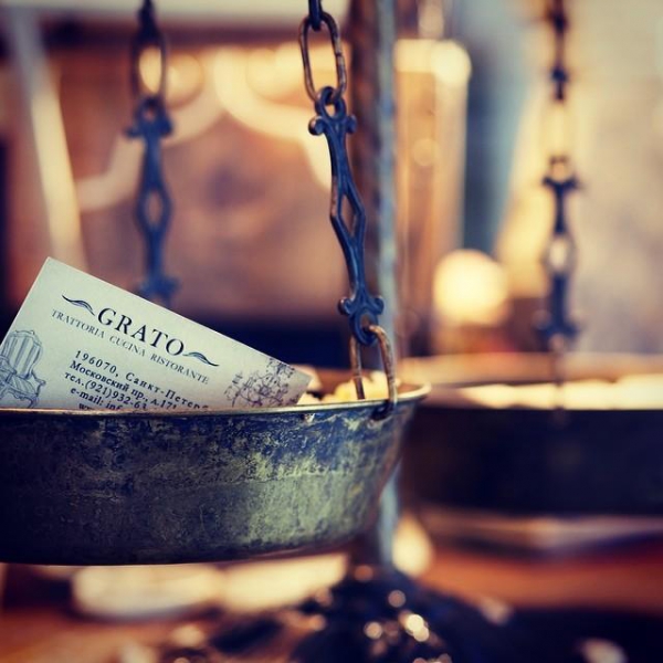 Ресторанный сервис бронирования столиков menu-rest.com - Интерьер ресторана "Grato"