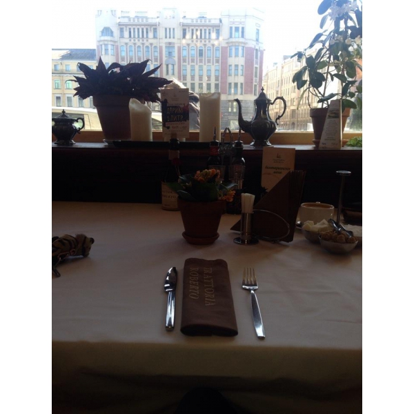 Ресторанный сервис бронирования столиков menu-rest.com - Интерьер ресторана "Trattoria Roberto"