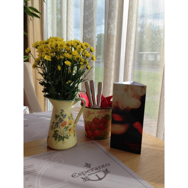 Ресторанный сервис бронирования столиков menu-rest.com - Интерьер ресторана "Esperanto"