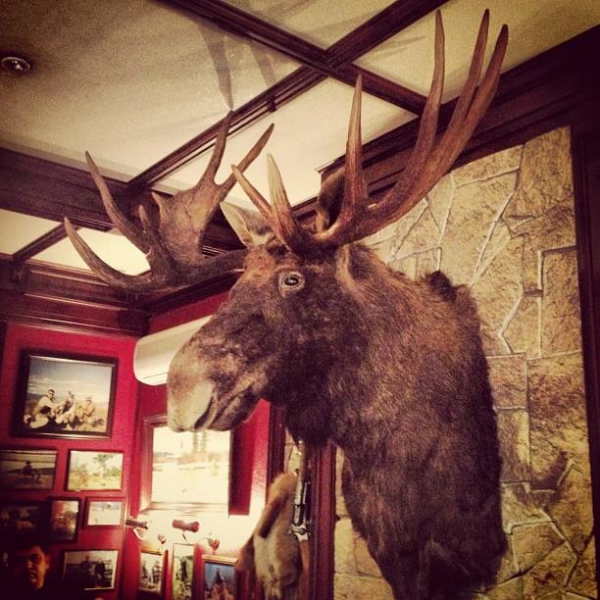 Ресторанный сервис бронирования столиков menu-rest.com - Интерьер ресторана "Охотничий клуб"