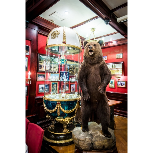 Ресторанный сервис бронирования столиков menu-rest.com - Интерьер ресторана "Охотничий клуб"