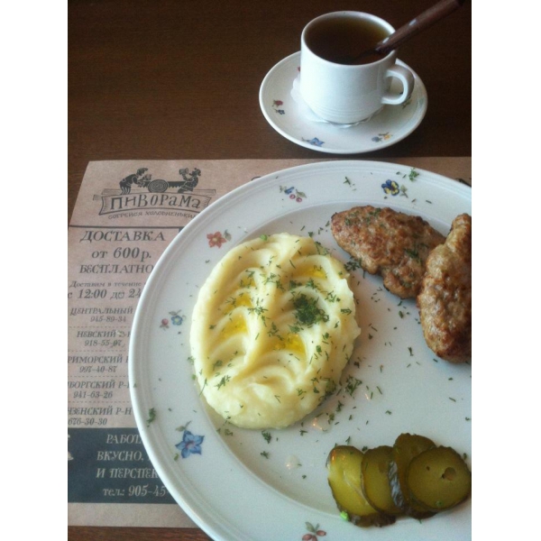 Ресторанный сервис бронирования столиков menu-rest.com - Интерьер ресторана "Пиворама"