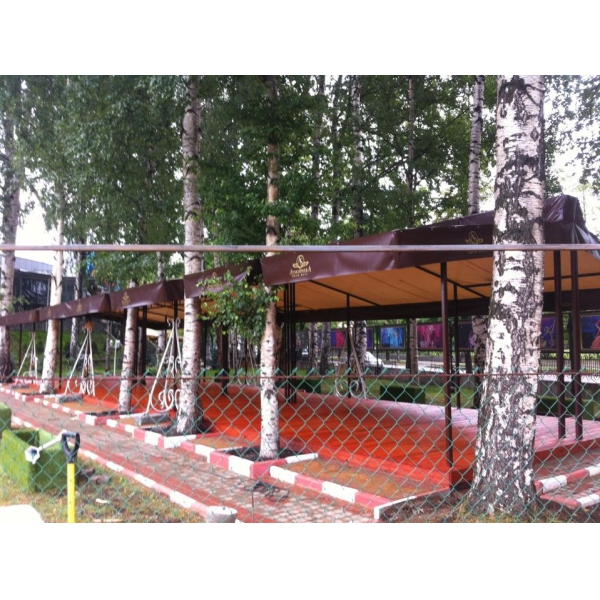 Ресторанный сервис бронирования столиков menu-rest.com - Интерьер ресторана "Лесной"