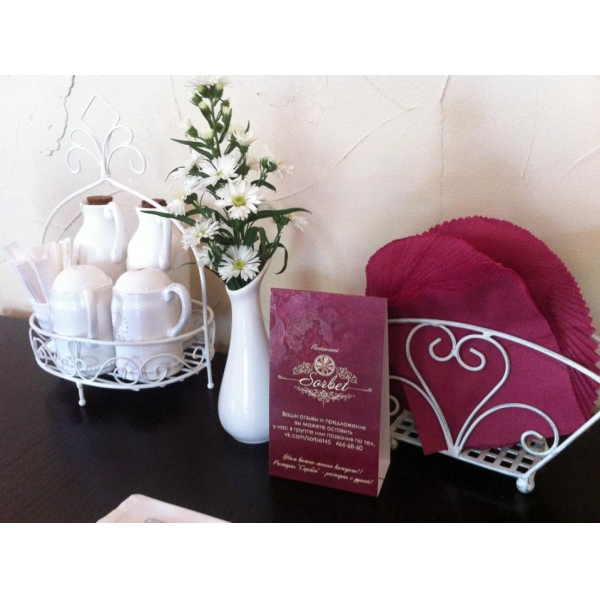 Ресторанный сервис бронирования столиков menu-rest.com - Интерьер ресторана "Sorbet"