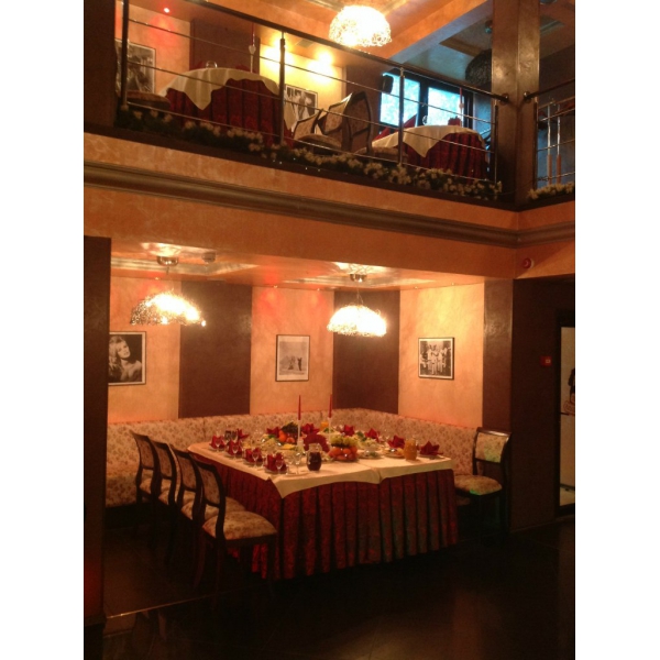 Ресторанный сервис бронирования столиков menu-rest.com - Интерьер ресторана "Ретро-Блюз"