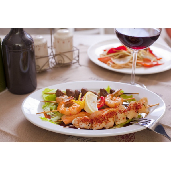 Ресторанный сервис бронирования столиков menu-rest.com - Интерьер ресторана "Розарио"