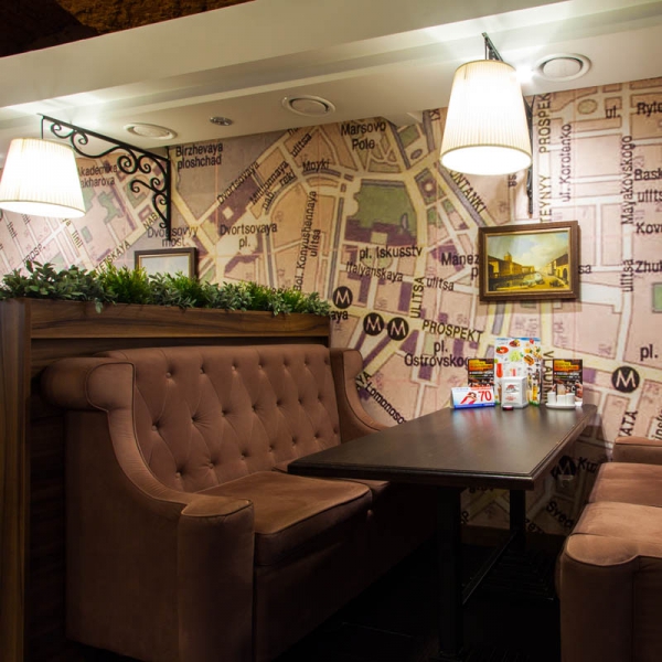 Ресторанный сервис бронирования столиков menu-rest.com - Интерьер ресторана "Евразия"