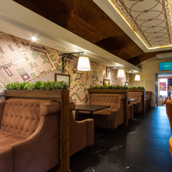 Ресторанный сервис бронирования столиков menu-rest.com - Интерьер ресторана "Евразия"