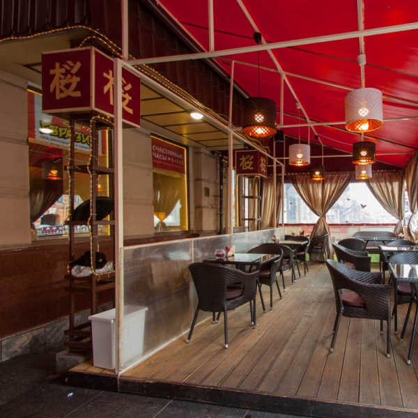 Ресторанный сервис бронирования столиков menu-rest.com - Интерьер ресторана "Евразия"