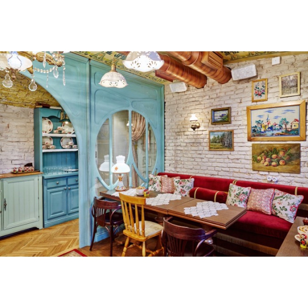 Ресторанный сервис бронирования столиков menu-rest.com - Интерьер ресторана "Катюша"